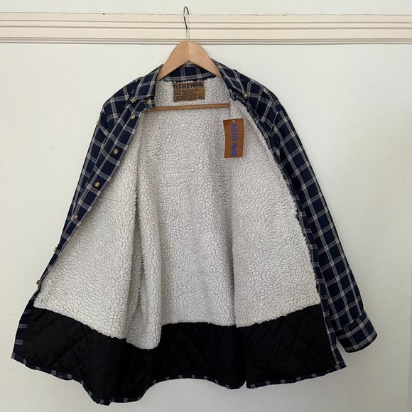 Rugged Point Vintage Fleece Lined Flannel NWT - Picture 3 of 5